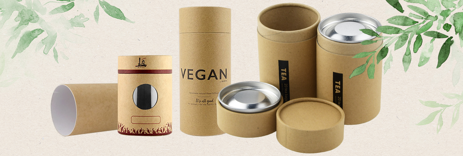 Kraft Paper Tube Packaging 